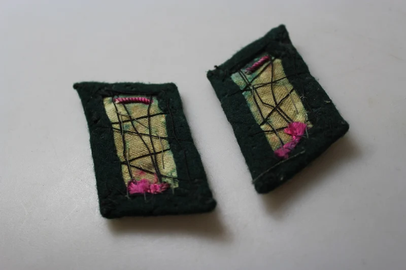 Paar offizielle Panzer WH WW 2 Abzeichen