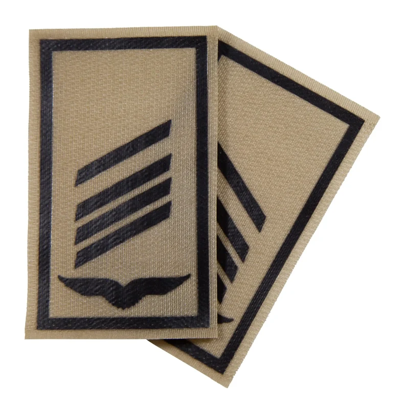 BW Rangabzeichen bedruckt Luftwaffe Klett für KBS SK