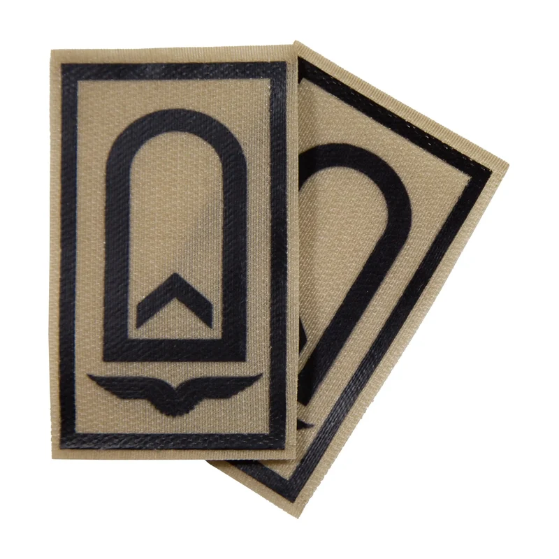 BW Rangabzeichen bedruckt Luftwaffe Klett für KBS SK