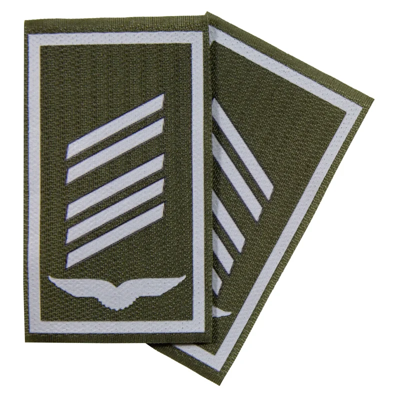 BW Rangabzeichen bedruckt Luftwaffe Klett für KBS SK