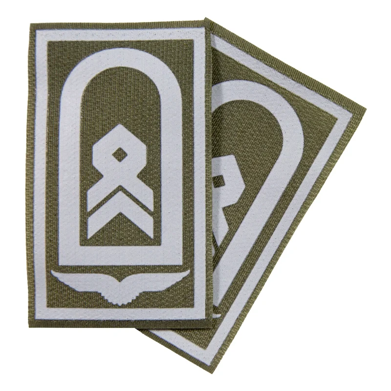 BW Rangabzeichen bedruckt Luftwaffe Klett für KBS SK