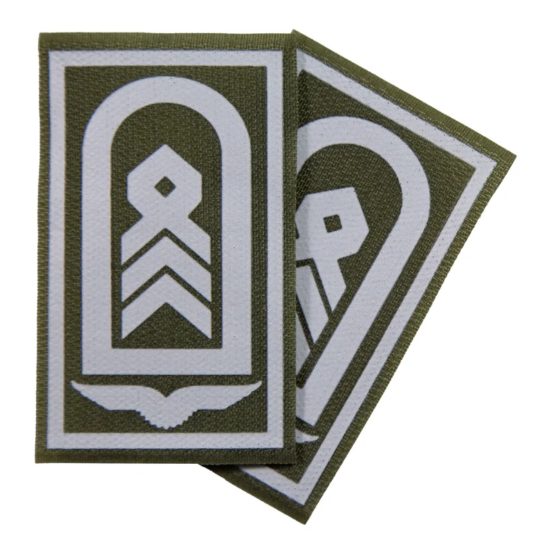 BW Rangabzeichen bedruckt Luftwaffe Klett für KBS SK