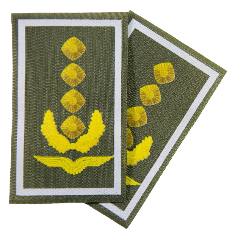 BW Rangabzeichen bedruckt Luftwaffe Klett für KBS SK