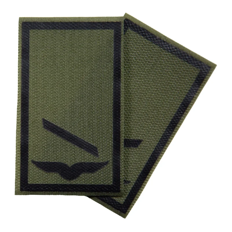 BW Rangabzeichen bedruckt Luftwaffe Klett für KBS SK