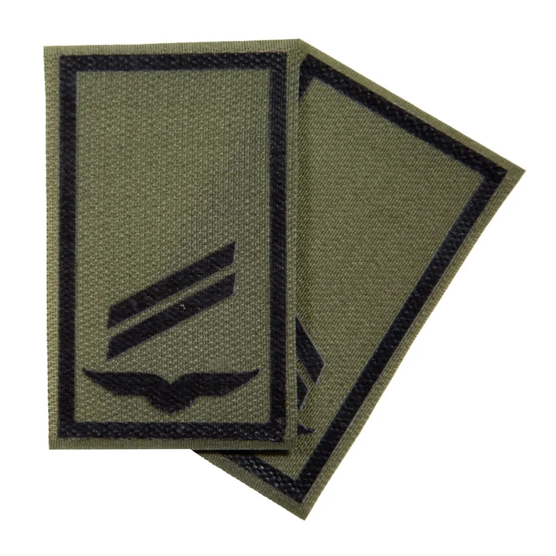 BW Rangabzeichen bedruckt Luftwaffe Klett für KBS SK