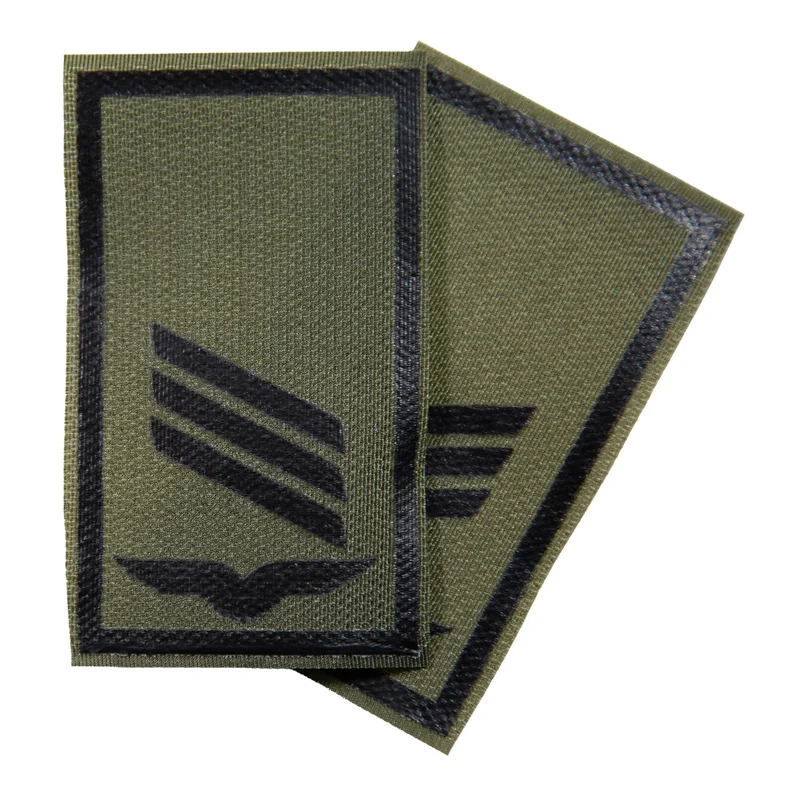 BW Rangabzeichen bedruckt Luftwaffe Klett für KBS SK
