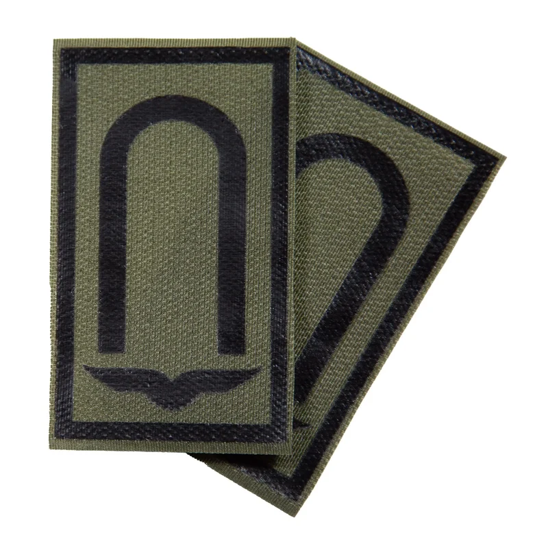 BW Rangabzeichen bedruckt Luftwaffe Klett für KBS SK