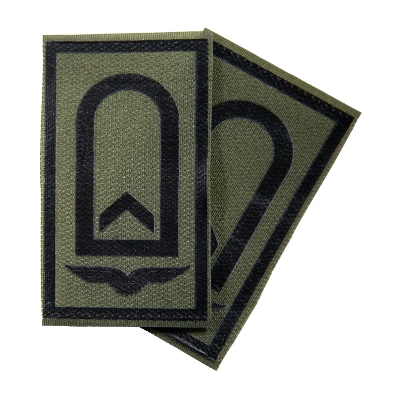 BW Rangabzeichen bedruckt Luftwaffe Klett für KBS SK