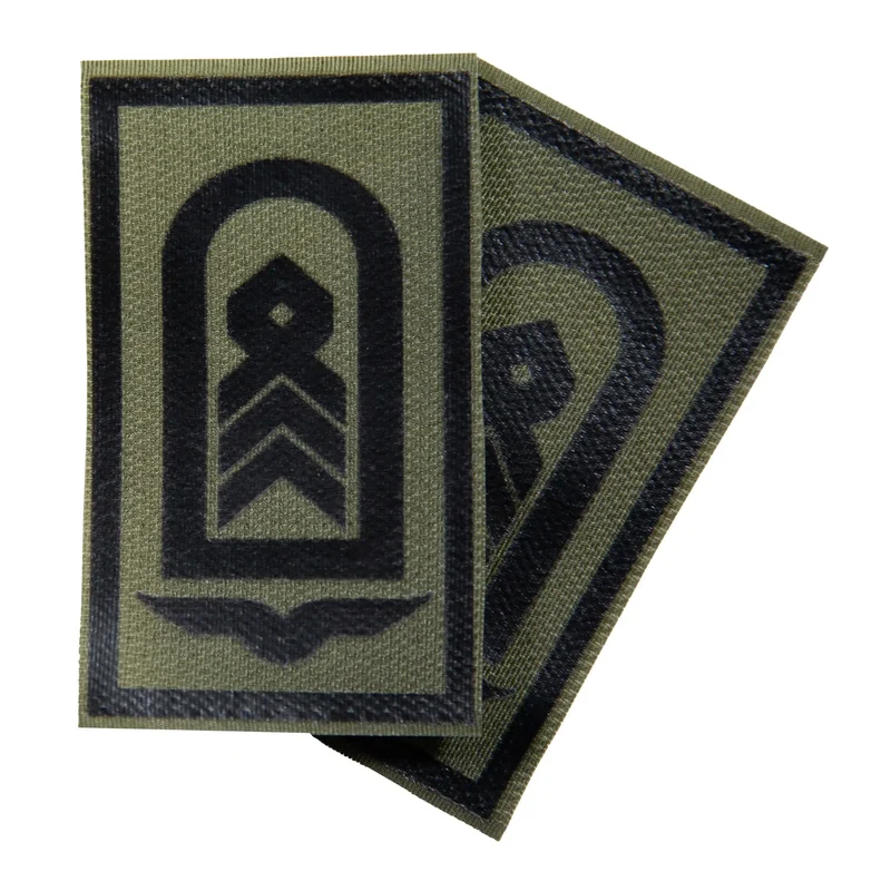 BW Rangabzeichen bedruckt Luftwaffe Klett für KBS SK