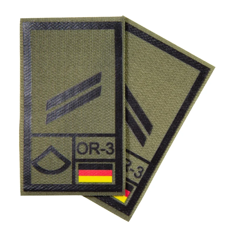 BW Rangabzeichen International bedruckt Heer Klett für KBS SK