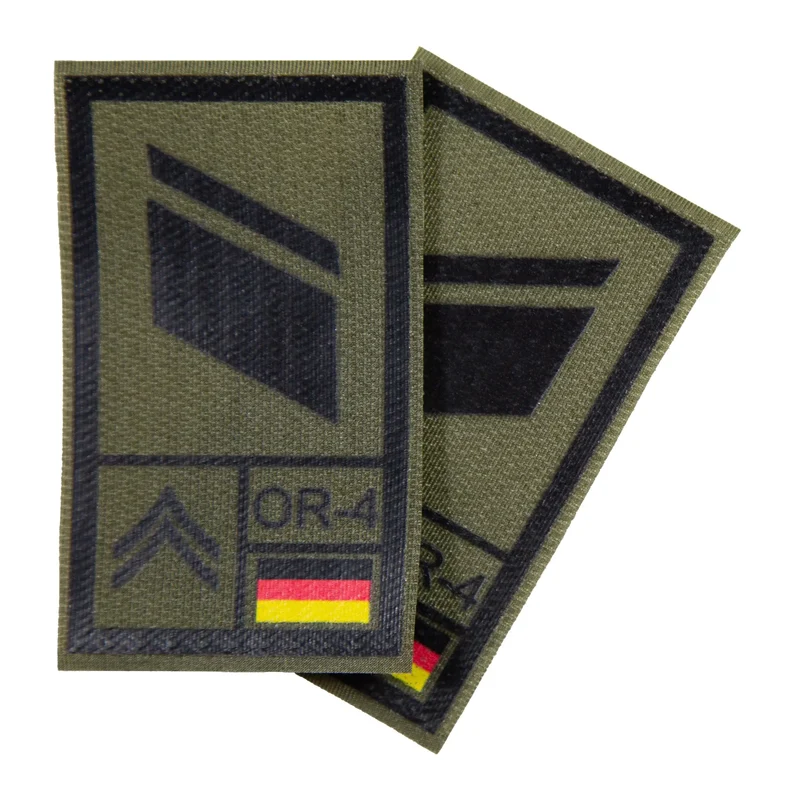 BW Rangabzeichen International bedruckt Heer Klett für KBS SK