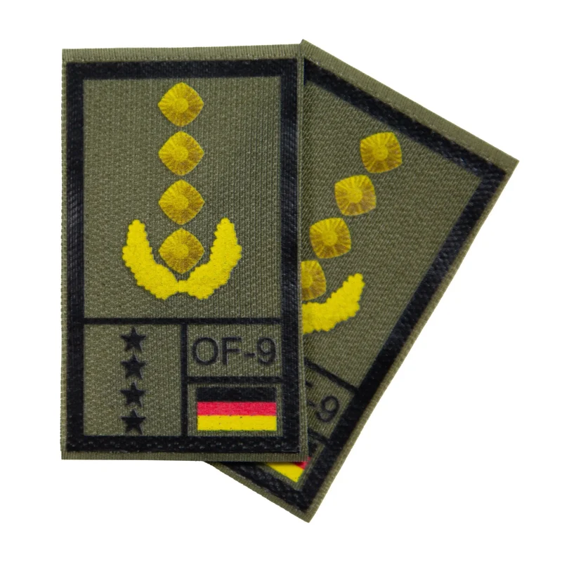 BW Rangabzeichen International bedruckt Heer Klett für KBS SK