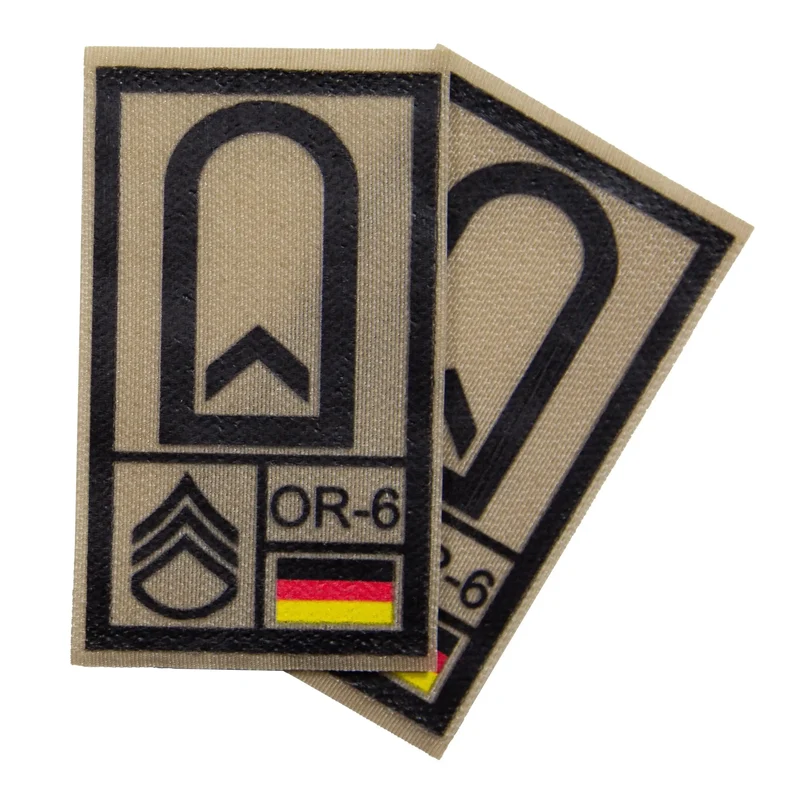 BW Rangabzeichen International bedruckt Heer Klett für KBS SK