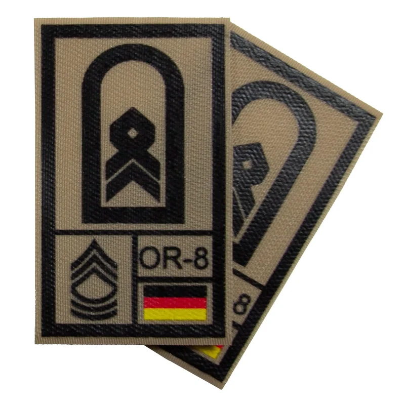 BW Rangabzeichen International bedruckt Heer Klett für KBS SK