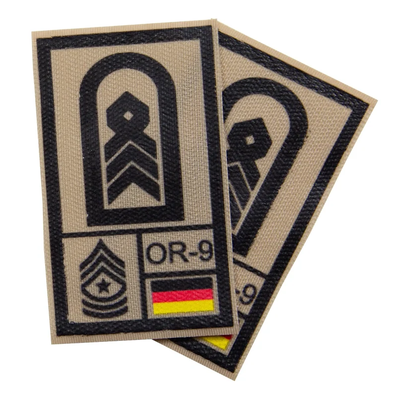 BW Rangabzeichen International bedruckt Heer Klett für KBS SK
