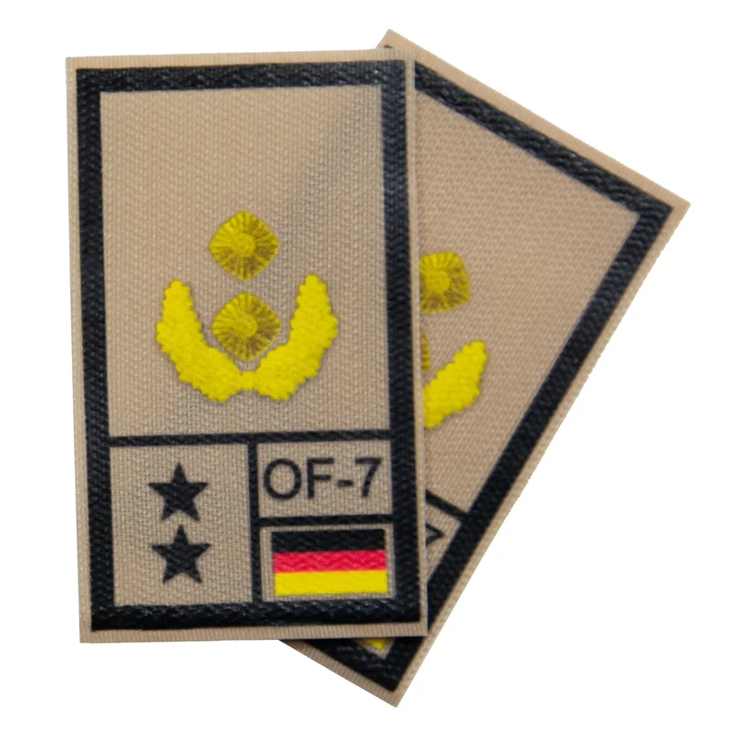 BW Rangabzeichen International bedruckt Heer Klett für KBS SK