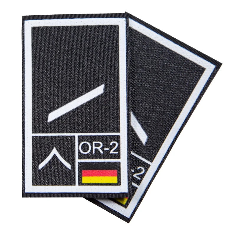 BW Rangabzeichen International bedruckt Heer Klett für KBS SK