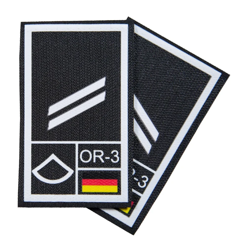 BW Rangabzeichen International bedruckt Heer Klett für KBS SK