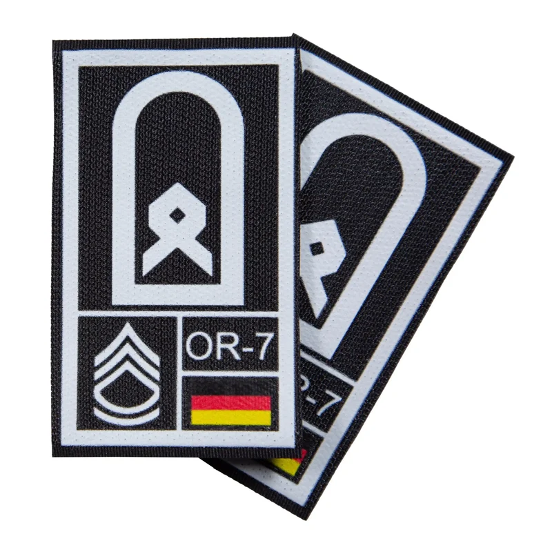BW Rangabzeichen International bedruckt Heer Klett für KBS SK