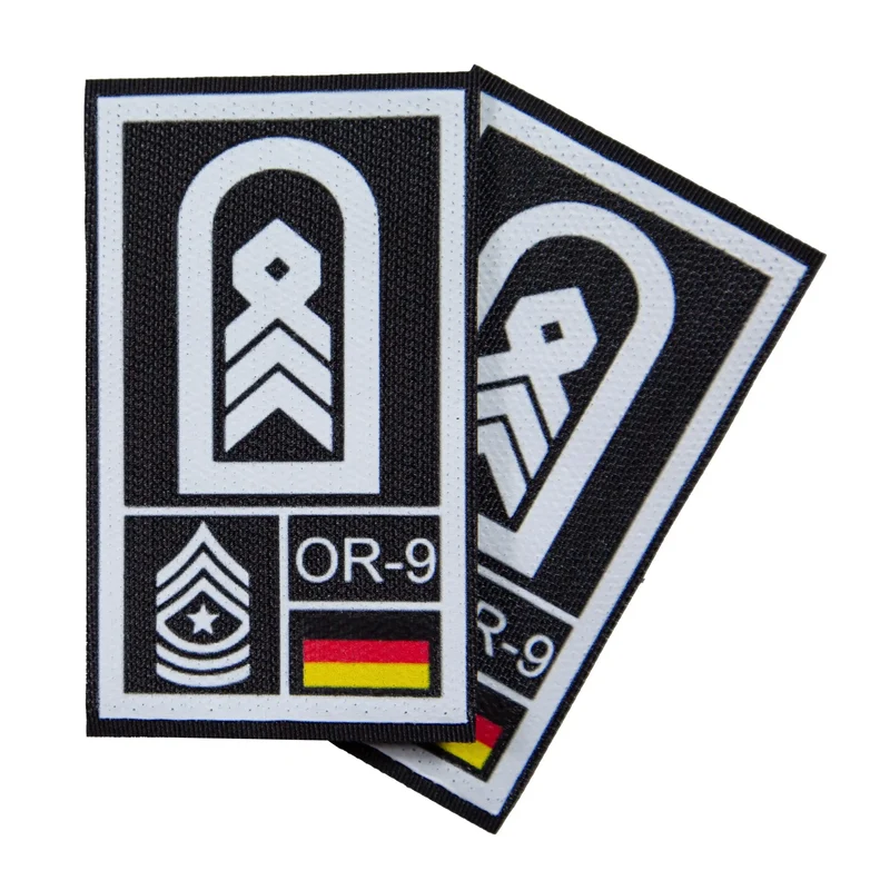 BW Rangabzeichen International bedruckt Heer Klett für KBS SK