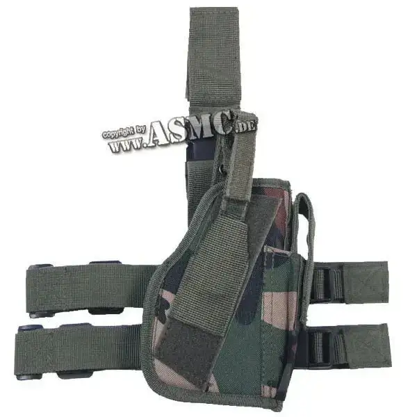 Taktikholster Basic woodland rechts