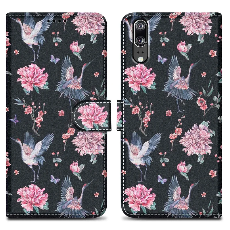 Cadorabo Hülle kompatibel mit Huawei Etui Case Cover