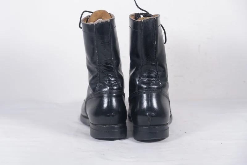 BILTRITE-Stiefel der US-Armee aus den 60er Jahren aus schwarzem Leder