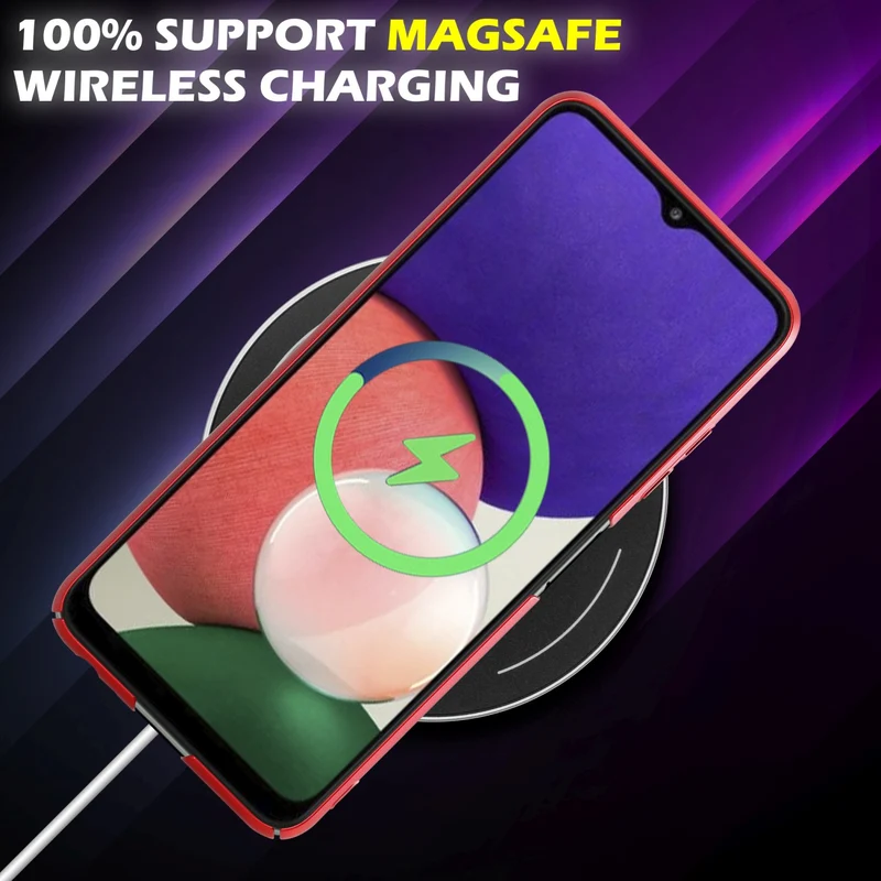 Cadorabo Hülle kompatibel mit Samsung Galaxy A22 5G Hard Case Schutzhülle in Metall Optik gegen Kratzer und Stöße