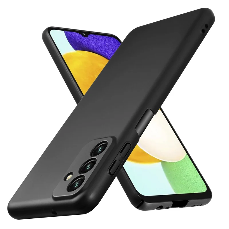 Cadorabo Hülle kompatibel mit Samsung Galaxy A13 5G Hard Case Schutzhülle in Metall Optik gegen Kratzer und Stöße