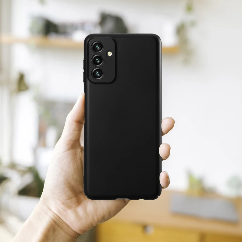 Cadorabo Hülle kompatibel mit Samsung Galaxy A13 5G Hard Case Schutzhülle in Metall Optik gegen Kratzer und Stöße