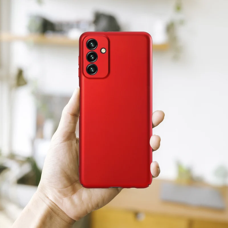 Cadorabo Hülle kompatibel mit Samsung Galaxy A13 5G Hard Case Schutzhülle in Metall Optik gegen Kratzer und Stöße