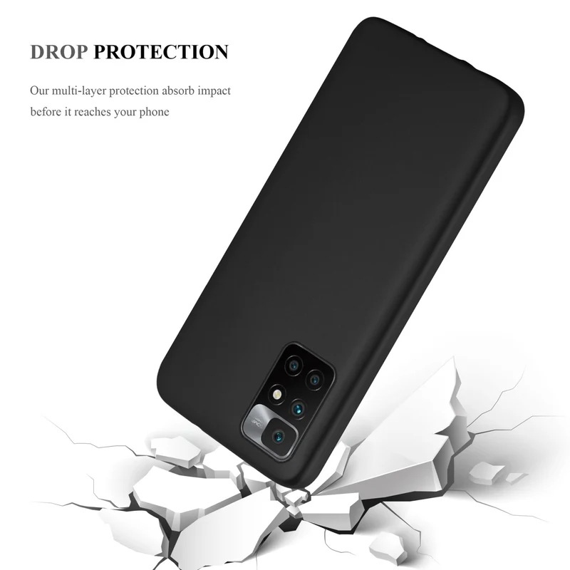 Cadorabo Hülle kompatibel mit Xiaomi RedMi 10 Schutzhülle aus flexiblem TPU Silikon