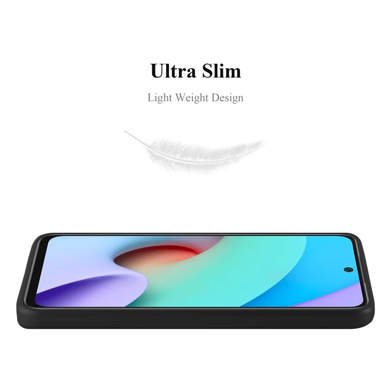 Cadorabo Hülle kompatibel mit Xiaomi RedMi 10 Schutzhülle aus flexiblem TPU Silikon