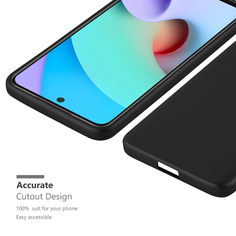 Cadorabo Hülle kompatibel mit Xiaomi RedMi 10 Schutzhülle aus flexiblem TPU Silikon