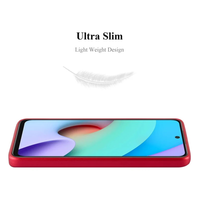 Cadorabo Hülle kompatibel mit Xiaomi RedMi 10 Schutzhülle aus flexiblem TPU Silikon
