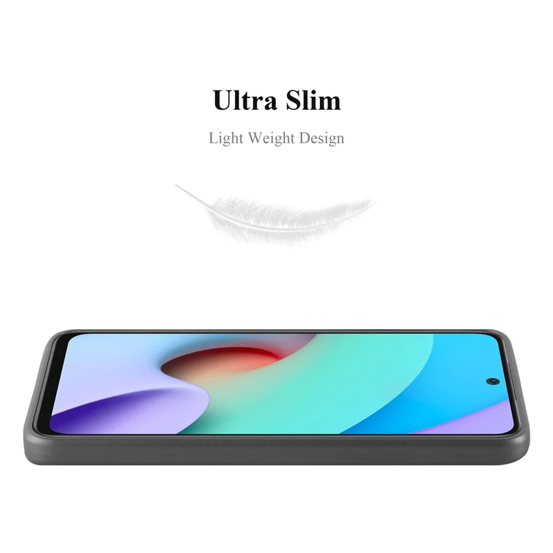 Cadorabo Hülle kompatibel mit Xiaomi RedMi 10 Schutzhülle aus flexiblem TPU Silikon