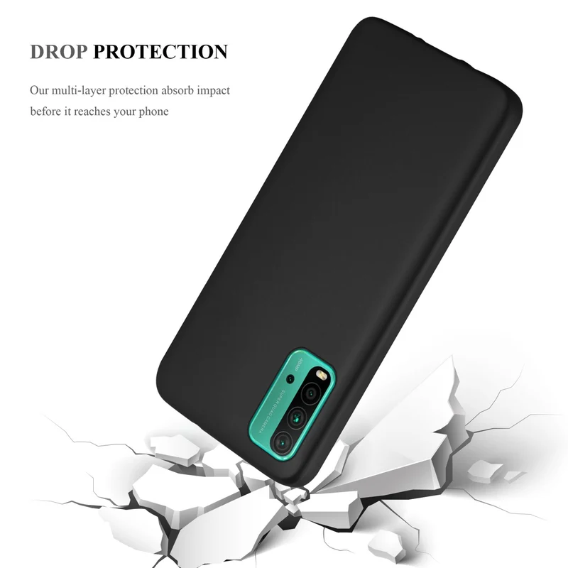 Cadorabo Hülle kompatibel mit Xiaomi RedMi 9T / POCO M3 Schutzhülle aus flexiblem TPU Silikon