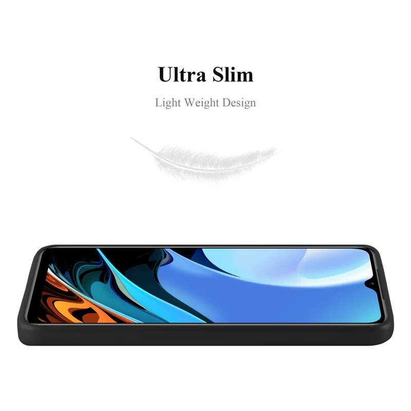 Cadorabo Hülle kompatibel mit Xiaomi RedMi 9T / POCO M3 Schutzhülle aus flexiblem TPU Silikon