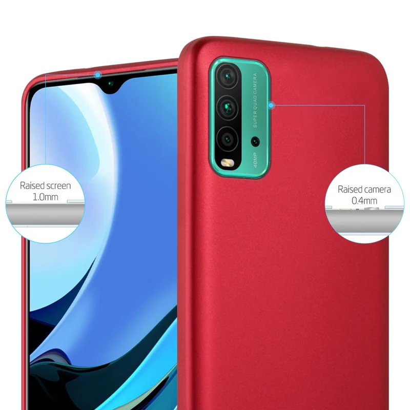 Cadorabo Hülle kompatibel mit Xiaomi RedMi 9T / POCO M3 Schutzhülle aus flexiblem TPU Silikon