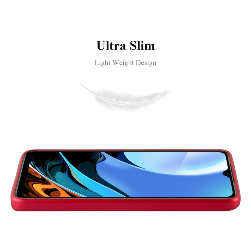 Cadorabo Hülle kompatibel mit Xiaomi RedMi 9T / POCO M3 Schutzhülle aus flexiblem TPU Silikon