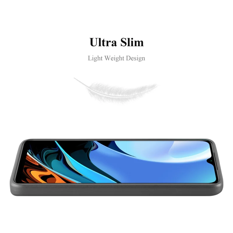 Cadorabo Hülle kompatibel mit Xiaomi RedMi 9T / POCO M3 Schutzhülle aus flexiblem TPU Silikon