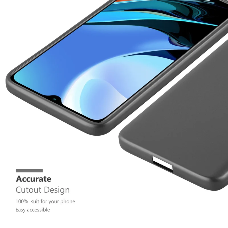 Cadorabo Hülle kompatibel mit Xiaomi RedMi 9T / POCO M3 Schutzhülle aus flexiblem TPU Silikon