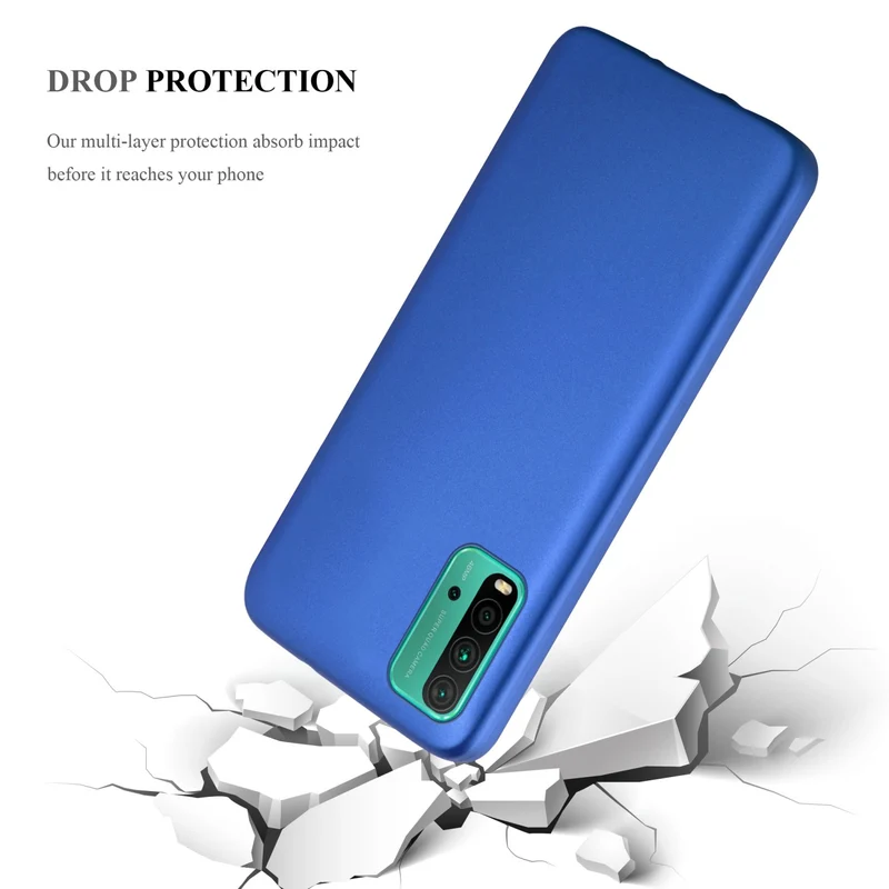 Cadorabo Hülle kompatibel mit Xiaomi RedMi 9T / POCO M3 Schutzhülle aus flexiblem TPU Silikon