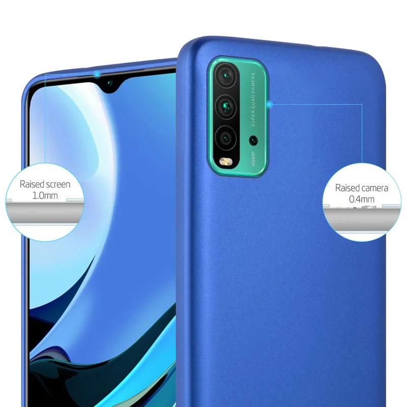 Cadorabo Hülle kompatibel mit Xiaomi RedMi 9T / POCO M3 Schutzhülle aus flexiblem TPU Silikon