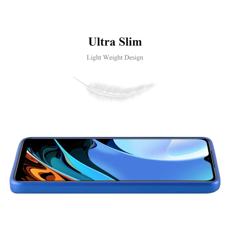 Cadorabo Hülle kompatibel mit Xiaomi RedMi 9T / POCO M3 Schutzhülle aus flexiblem TPU Silikon