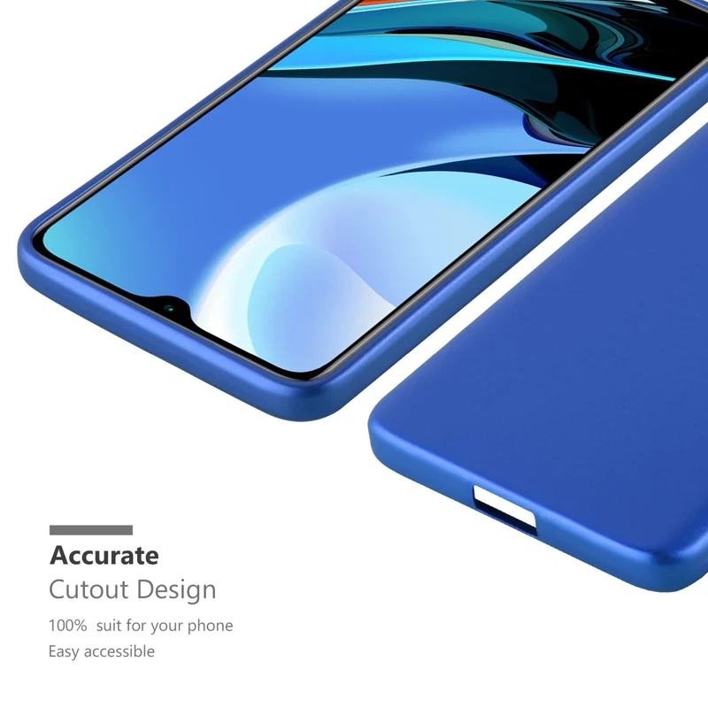 Cadorabo Hülle kompatibel mit Xiaomi RedMi 9T / POCO M3 Schutzhülle aus flexiblem TPU Silikon