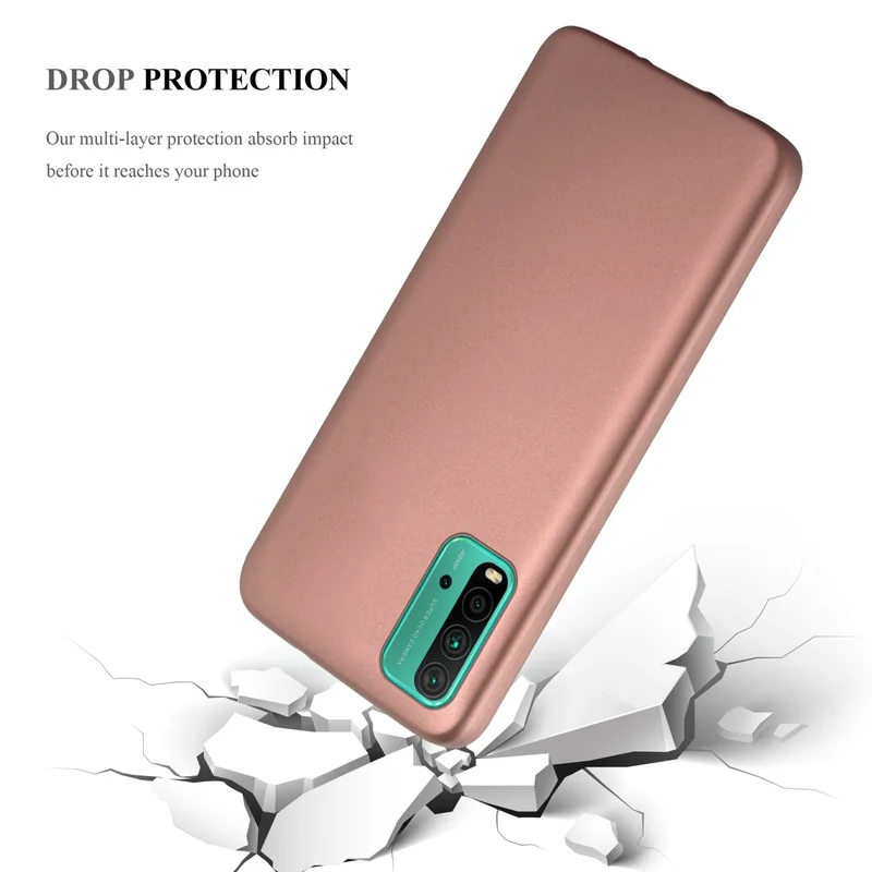 Cadorabo Hülle kompatibel mit Xiaomi RedMi 9T / POCO M3 Schutzhülle aus flexiblem TPU Silikon