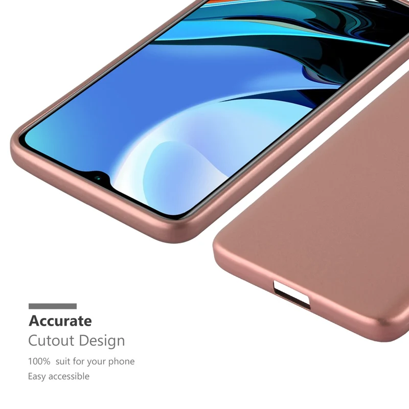 Cadorabo Hülle kompatibel mit Xiaomi RedMi 9T / POCO M3 Schutzhülle aus flexiblem TPU Silikon