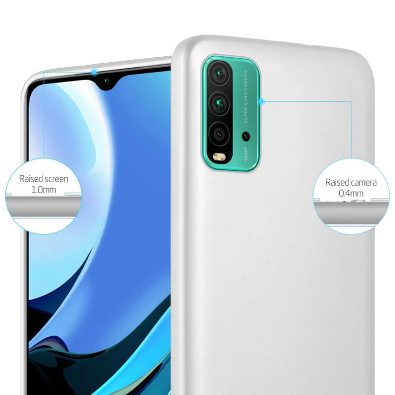 Cadorabo Hülle kompatibel mit Xiaomi RedMi 9T / POCO M3 Schutzhülle aus flexiblem TPU Silikon