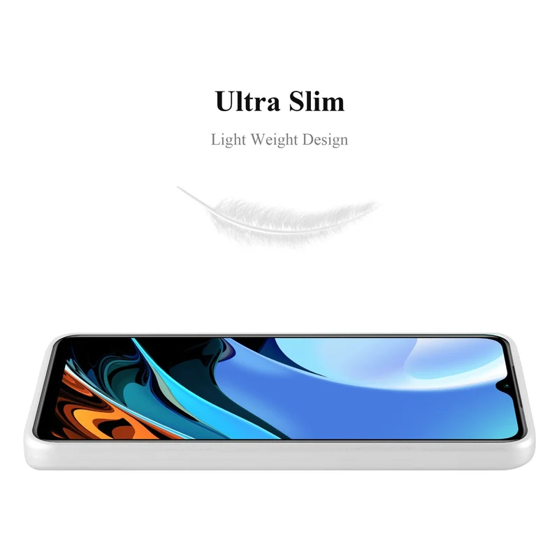 Cadorabo Hülle kompatibel mit Xiaomi RedMi 9T / POCO M3 Schutzhülle aus flexiblem TPU Silikon